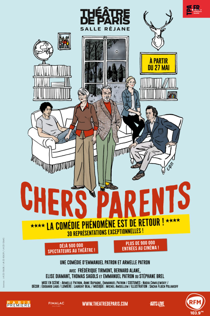 Chers Parents Théâtre de Paris reprise mai 2026
