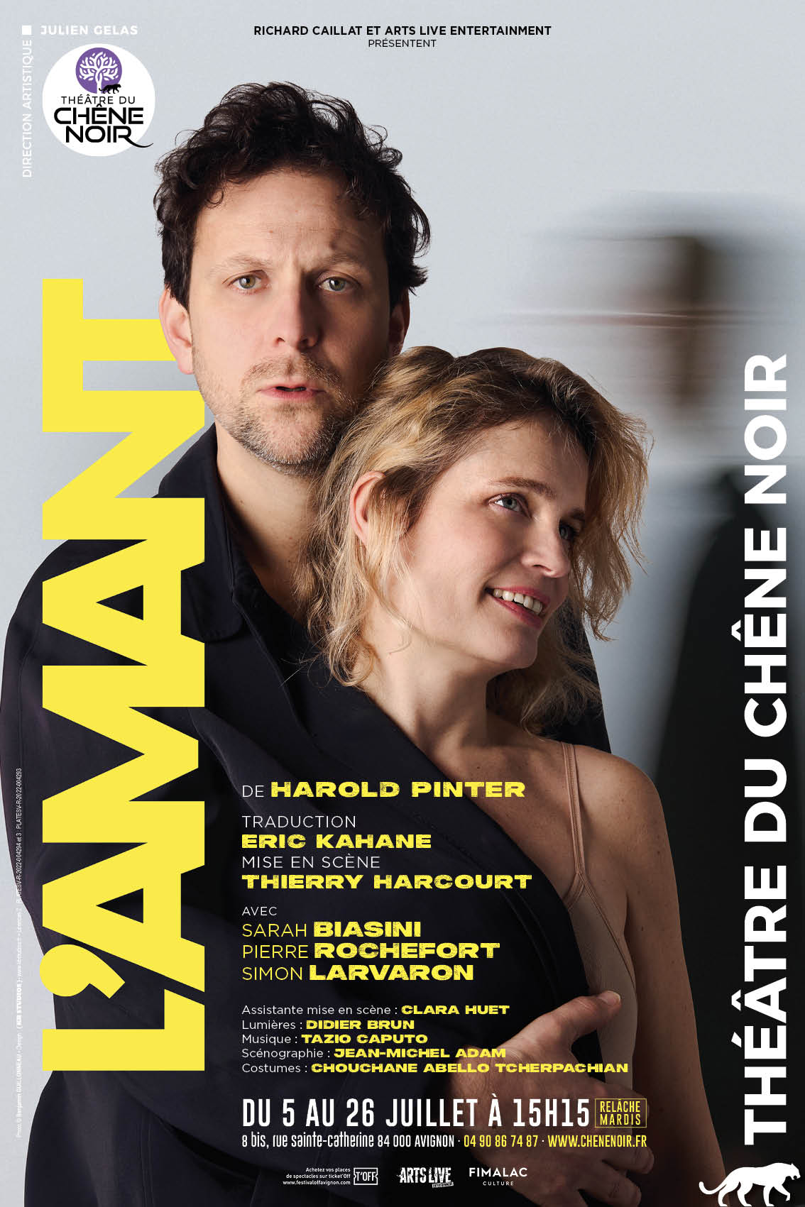 Affiche L'amant