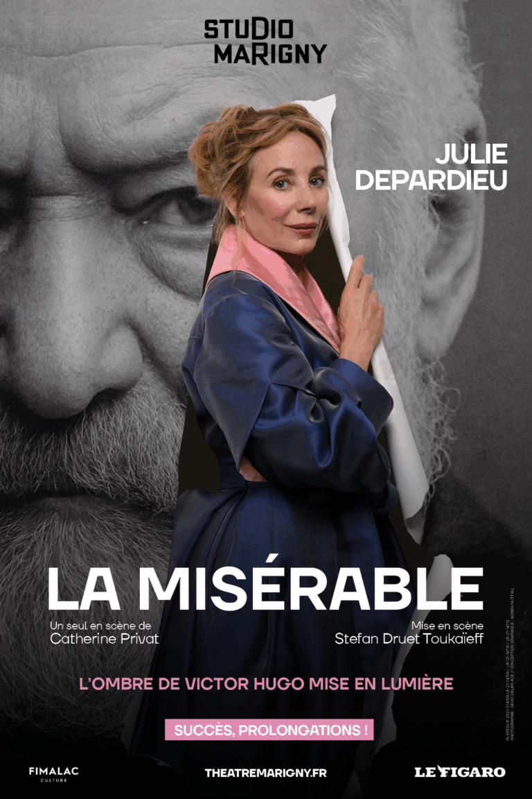Affiche La Misérable Marigny avec Julie Depardieu