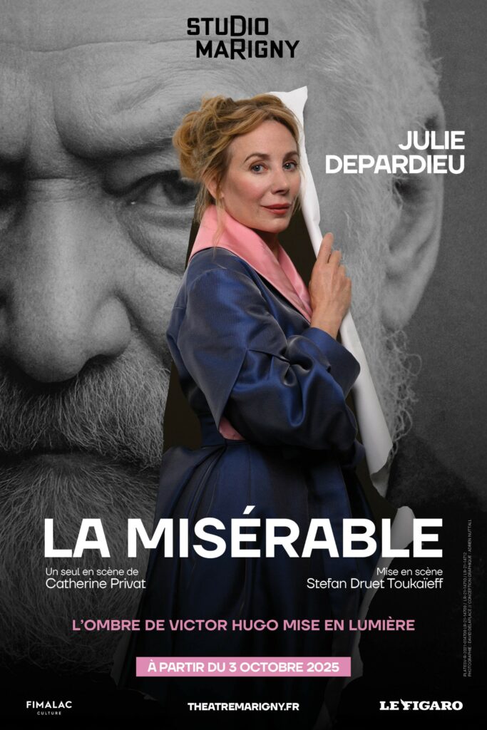 Affiche La Misérable Marigny avec Julie Depardieu