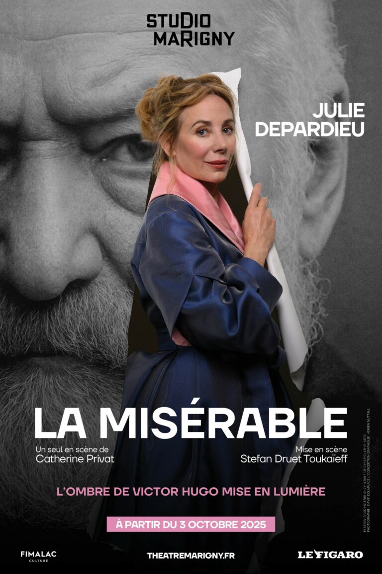 Affiche La Misérable Marigny avec Julie Depardieu