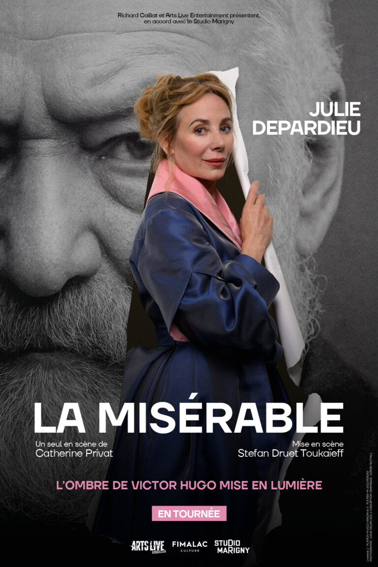 La Misérable affiche 40x60 tournée Julie Depardieu