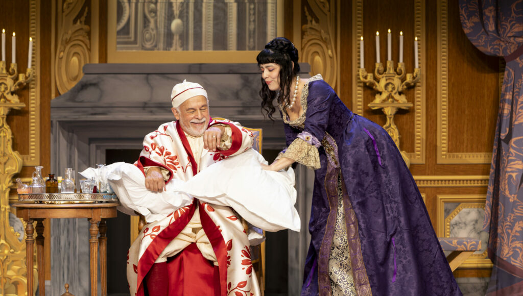 Le Malade Imaginaire photos de scène Théâtre de la Michodière