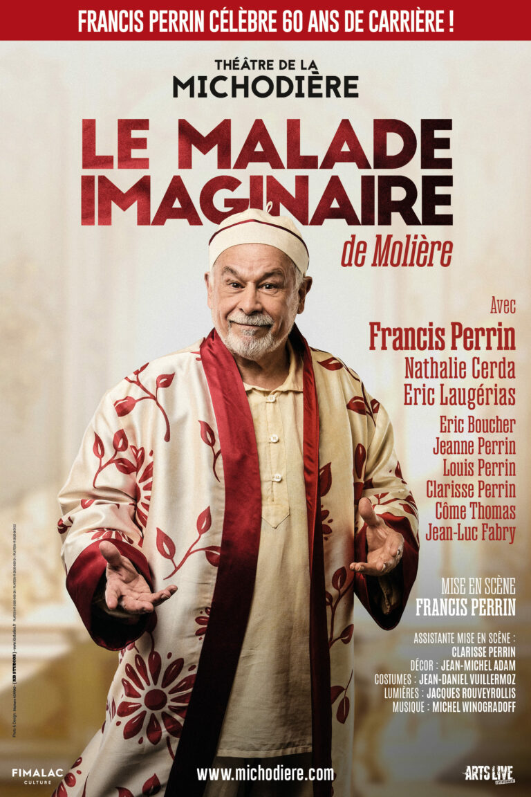 Le Malade Imaginaire avec Francis Perrin en création en famille à la Michodière